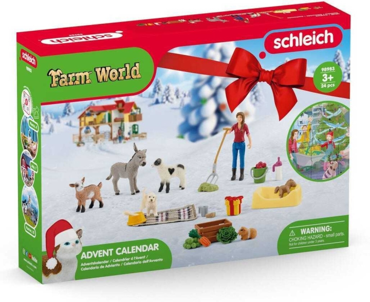 Schleich Farm World 98983 - Julkalender (2023) i gruppen LEGETØJ, BØRN & BABY / Legetøj / Advent kalendere hos TP E-commerce Nordic AB (C32962)