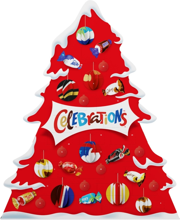 Mars Celebrations - Julekalender 215 g i gruppen LEGETØJ, BØRN & BABY / Legetøj / Advent kalendere hos TP E-commerce Nordic AB (C32977)