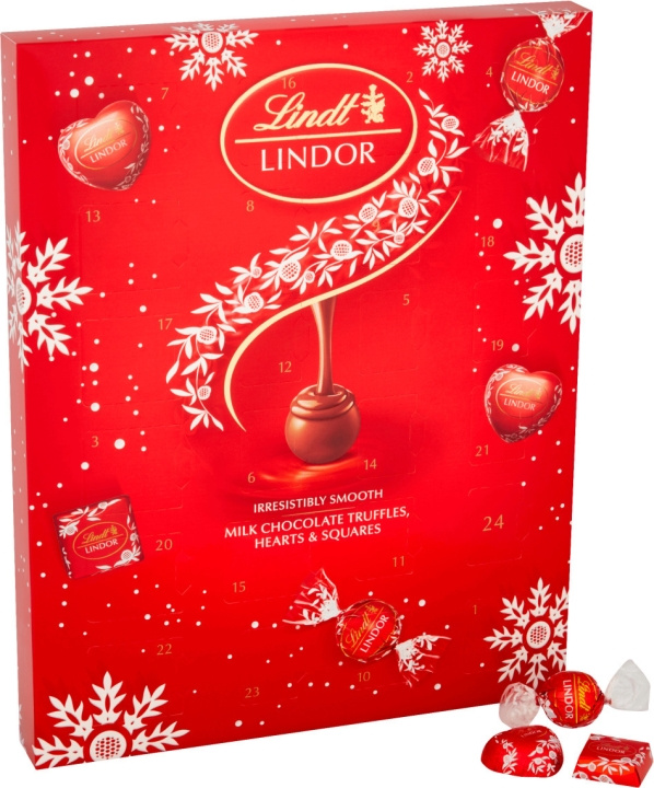 Lindt Lindor - Julekalender 300 g i gruppen LEGETØJ, BØRN & BABY / Legetøj / Advent kalendere hos TP E-commerce Nordic AB (C32986)