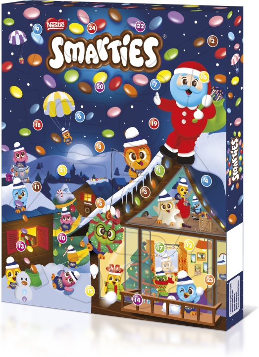 Smarties Julekalender, 335 g i gruppen LEGETØJ, BØRN & BABY / Legetøj / Advent kalendere hos TP E-commerce Nordic AB (C33002)