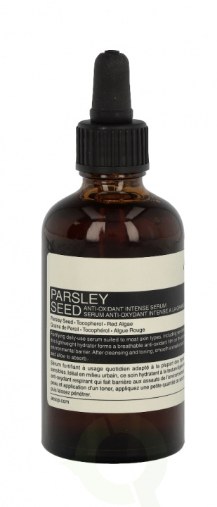 Aesop Parsley Seed Anti-Oxidant Intense Serum carton @ 1 piece x 60 ml i gruppen SKØNHED & HELSE / Hudpleje / Ansigt / Hudserum hos TP E-commerce Nordic AB (C33006)