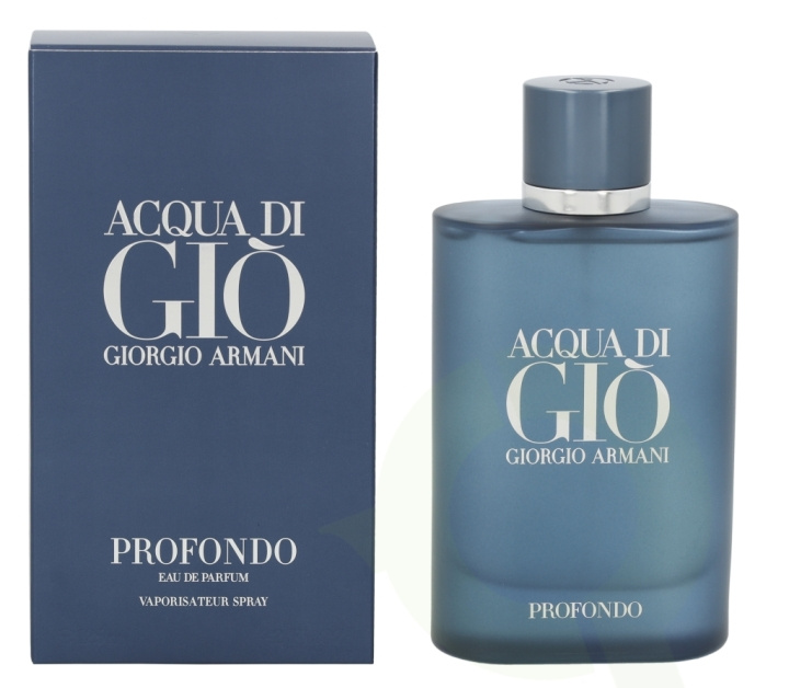Armani Acqua Di Gio Profondo Edp Spray carton @ 1 bottle x 125 ml i gruppen SKØNHED & HELSE / Duft & Parfume / Parfume / Parfume til ham hos TP E-commerce Nordic AB (C33037)