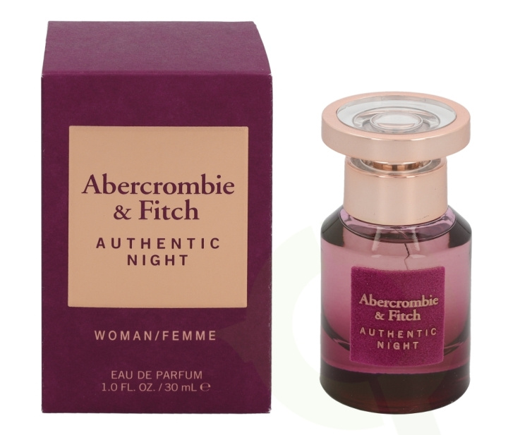 Abercrombie & Fitch Authentic Night Women Edp Spray carton @ 1 bottle x 30 ml i gruppen SKØNHED & HELSE / Duft & Parfume / Parfume / Parfume til hende hos TP E-commerce Nordic AB (C33050)