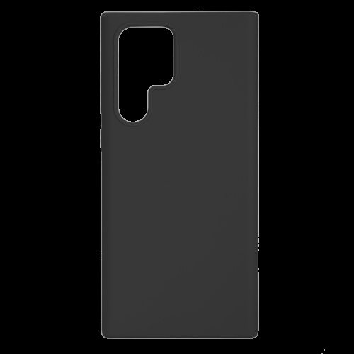essentials Samsung Galaxy S22 Ultra silicone back cover,Black i gruppen SMARTPHONES & TABLETS / Mobil Beskyttelse / Samsung hos TP E-commerce Nordic AB (C33161)