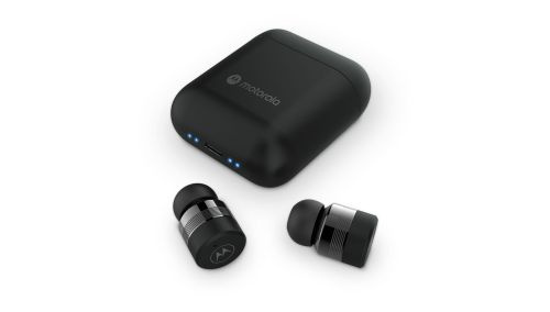 motorola Moto buds 120 In-ear TWS Black i gruppen HJEMMEELEKTRONIK / Lyd & billede / Hovedtelefoner & Tilbehør / Hovedtelefoner hos TP E-commerce Nordic AB (C33172)