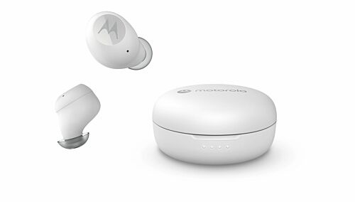 motorola Moto Buds 150 In-ear TWS White i gruppen HJEMMEELEKTRONIK / Lyd & billede / Hovedtelefoner & Tilbehør / Hovedtelefoner hos TP E-commerce Nordic AB (C33174)