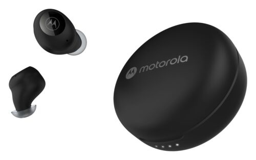 motorola Moto Buds 250 In-ear TWS Black i gruppen HJEMMEELEKTRONIK / Lyd & billede / Hovedtelefoner & Tilbehør / Hovedtelefoner hos TP E-commerce Nordic AB (C33175)