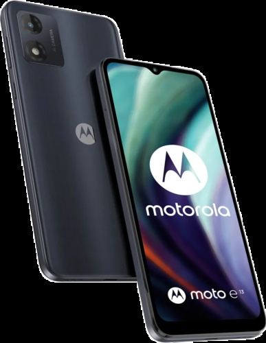 motorola Moto E13 smartphone 2/64GB (black) i gruppen SMARTPHONES & TABLETS / Mobiltelefoner & smartphones hos TP E-commerce Nordic AB (C33196)
