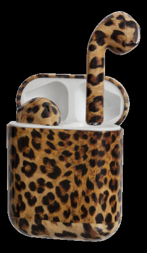 gadgetmonster Leopard TWS, orange i gruppen HJEMMEELEKTRONIK / Lyd & billede / Hovedtelefoner & Tilbehør / Hovedtelefoner hos TP E-commerce Nordic AB (C33245)