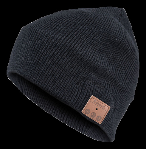 gadgetmonster Music Hat black Knitted i gruppen SPORT, FRITID & HOBBY / Accessories / Huer & Kasketter hos TP E-commerce Nordic AB (C33251)