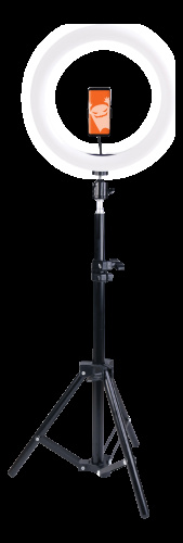 GADGETMONSTER Vlogging Kit - Komplet vlogging-kit med LED-ringlys og gulvstativ i gruppen HJEMMEELEKTRONIK / Foto og video / Fotografi udstyr / Ring light hos TP E-commerce Nordic AB (C33253)