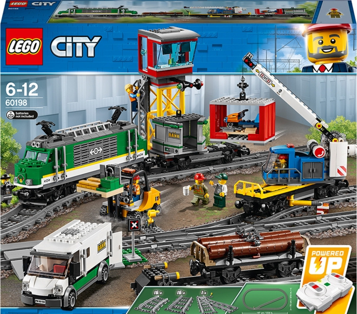 LEGO City Trains 60198 - Cargo Train i gruppen LEGETØJ, BØRN & BABY / Legetøj / Bygge legesager / Lego hos TP E-commerce Nordic AB (C33278)