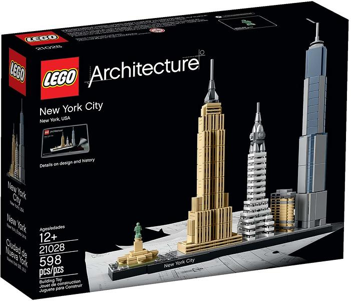 LEGO Architecture 21028 - New York City i gruppen LEGETØJ, BØRN & BABY / Legetøj / Bygge legesager / Lego hos TP E-commerce Nordic AB (C33293)