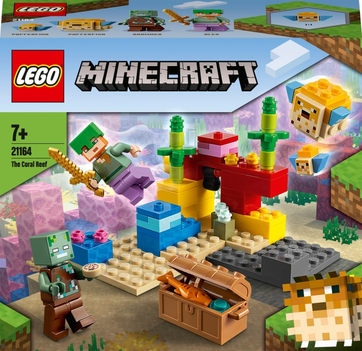 LEGO Minecraft 21164 - The Coral Reef i gruppen LEGETØJ, BØRN & BABY / Legetøj / Bygge legesager / Lego hos TP E-commerce Nordic AB (C33310)