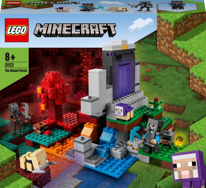 LEGO Minecraft 21172 - The Ruined Portal i gruppen LEGETØJ, BØRN & BABY / Legetøj / Bygge legesager / Lego hos TP E-commerce Nordic AB (C33319)