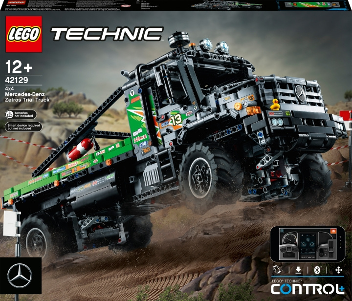 LEGO Technic 42129 - 4x4 Mercedes-Benz Zetros Trial Truck i gruppen LEGETØJ, BØRN & BABY / Legetøj / Bygge legesager / Lego hos TP E-commerce Nordic AB (C33327)