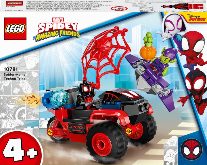 LEGO Super Heroes 10781 - Miles Morales: Spider-Man’s Techno Trike i gruppen LEGETØJ, BØRN & BABY / Legetøj / Bygge legesager / Lego hos TP E-commerce Nordic AB (C33332)