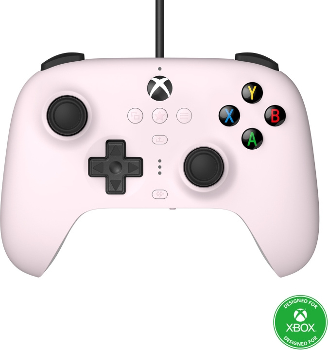 8BitDo Ultimate Wired Controller, Pink, Xbox / PC i gruppen HJEMMEELEKTRONIK / Spilkonsoller og tilbehør / Xbox One / Tilbehør hos TP E-commerce Nordic AB (C33343)