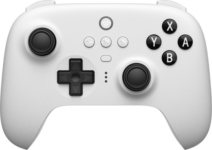 8BitDo Ultimate Bluetooth Controller, White, Switch / PC i gruppen HJEMMEELEKTRONIK / Spilkonsoller og tilbehør / Nintendo Switch / Tilbehør hos TP E-commerce Nordic AB (C33359)