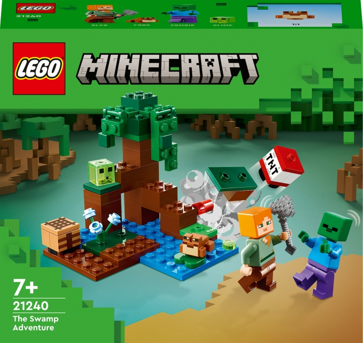 LEGO Minecraft 21240 - The Swamp Adventure i gruppen LEGETØJ, BØRN & BABY / Legetøj / Bygge legesager / Lego hos TP E-commerce Nordic AB (C33372)