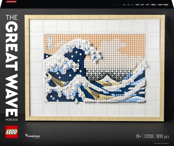 LEGO ART 31208 - Hokusai – The Great Wave i gruppen LEGETØJ, BØRN & BABY / Legetøj / Bygge legesager / Lego hos TP E-commerce Nordic AB (C33373)