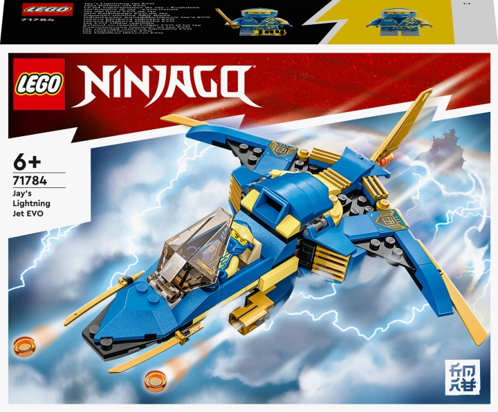 LEGO Ninjago 71784 - Jay’s Lightning Jet EVO i gruppen LEGETØJ, BØRN & BABY / Legetøj / Bygge legesager / Lego hos TP E-commerce Nordic AB (C33375)