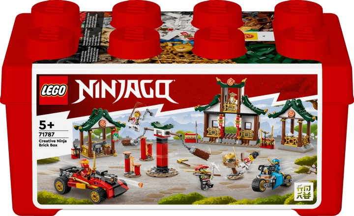 LEGO Ninjago 71787 - Creative Ninja Brick Box i gruppen LEGETØJ, BØRN & BABY / Legetøj / Bygge legesager / Lego hos TP E-commerce Nordic AB (C33377)