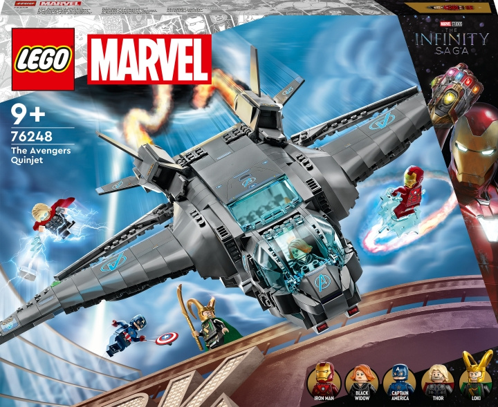 LEGO Marvel Super Heroes 76248 - The Avengers Quinjet i gruppen LEGETØJ, BØRN & BABY / Legetøj / Bygge legesager / Lego hos TP E-commerce Nordic AB (C33383)
