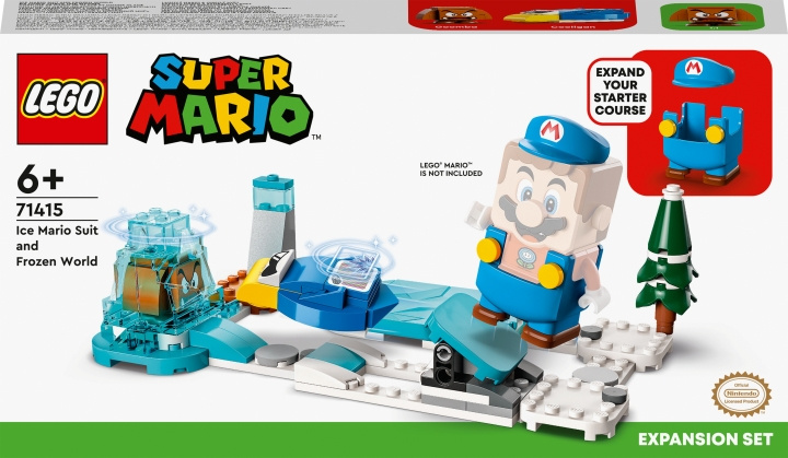 LEGO Super Mario 71415 - Ice Mario Suit and Frozen World Expansion Set i gruppen LEGETØJ, BØRN & BABY / Legetøj / Bygge legesager / Lego hos TP E-commerce Nordic AB (C33385)