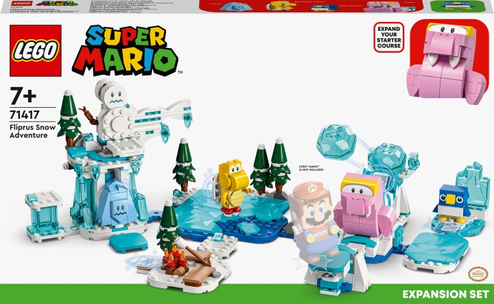 LEGO Super Mario 71417 - Fliprus Snow Adventure Expansion Set i gruppen LEGETØJ, BØRN & BABY / Legetøj / Bygge legesager / Lego hos TP E-commerce Nordic AB (C33387)