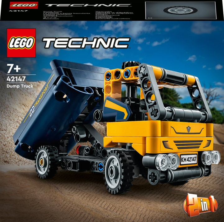 LEGO Technic 42147 - Dump Truck i gruppen LEGETØJ, BØRN & BABY / Legetøj / Bygge legesager / Lego hos TP E-commerce Nordic AB (C33389)
