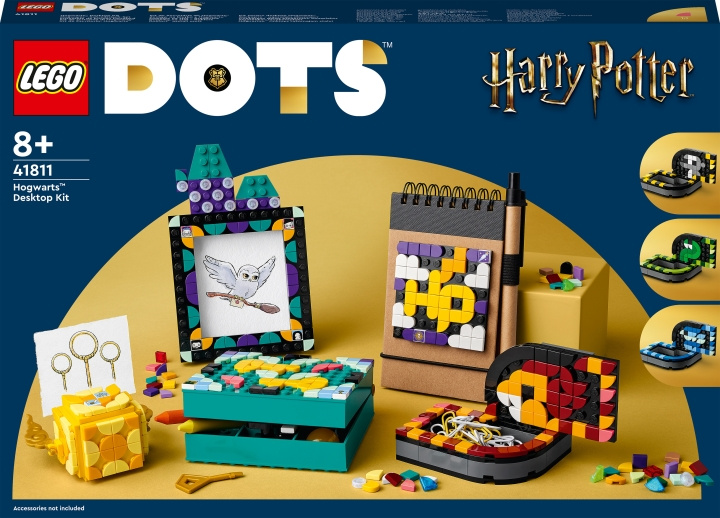 LEGO DOTS 41811 - Hogwarts™ Desktop Kit i gruppen LEGETØJ, BØRN & BABY / Legetøj / Bygge legesager / Lego hos TP E-commerce Nordic AB (C33396)
