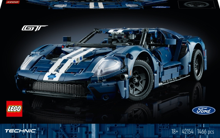 LEGO Technic 42154 - 2022 Ford GT i gruppen LEGETØJ, BØRN & BABY / Legetøj / Bygge legesager / Lego hos TP E-commerce Nordic AB (C33399)