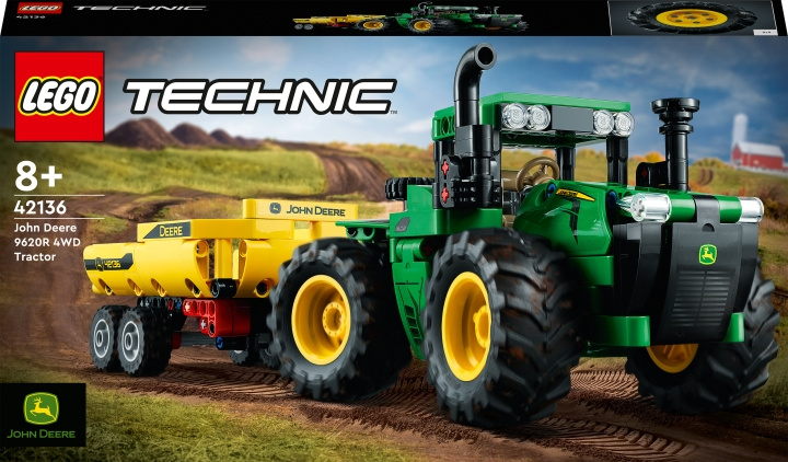 LEGO Technic 42136 - John Deere 9620R 4WD Tractor i gruppen LEGETØJ, BØRN & BABY / Legetøj / Bygge legesager / Lego hos TP E-commerce Nordic AB (C33403)