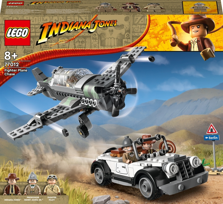 LEGO Indiana Jones 77012 - Fighter Plane Chase i gruppen LEGETØJ, BØRN & BABY / Legetøj / Bygge legesager / Lego hos TP E-commerce Nordic AB (C33405)