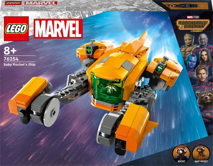 LEGO Super Heroes 76254 - Baby Rocket\'s Ship i gruppen LEGETØJ, BØRN & BABY / Legetøj / Bygge legesager / Lego hos TP E-commerce Nordic AB (C33409)