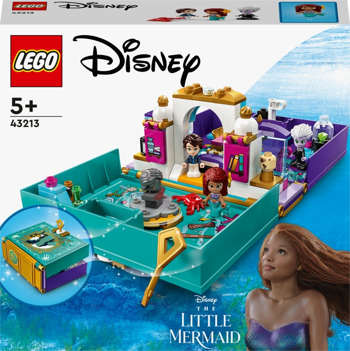 LEGO Disney Princess 43213 - The Little Mermaid Story Book i gruppen LEGETØJ, BØRN & BABY / Legetøj / Bygge legesager / Lego hos TP E-commerce Nordic AB (C33411)