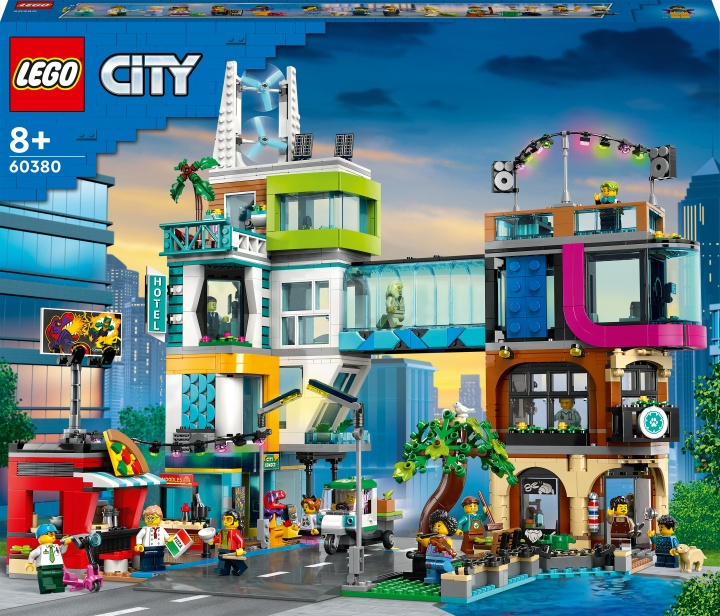 LEGO City My City 60380 - Downtown i gruppen LEGETØJ, BØRN & BABY / Legetøj / Bygge legesager / Lego hos TP E-commerce Nordic AB (C33428)