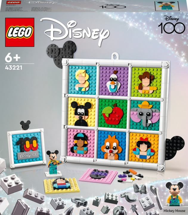 LEGO Disney Classic 43221 - 100 Years of Disney Animation Icons i gruppen LEGETØJ, BØRN & BABY / Legetøj / Bygge legesager / Lego hos TP E-commerce Nordic AB (C33442)