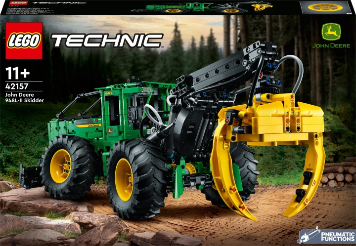 LEGO Technic 42157 - John Deere 948L-II Skidder i gruppen LEGETØJ, BØRN & BABY / Legetøj / Bygge legesager / Lego hos TP E-commerce Nordic AB (C33458)