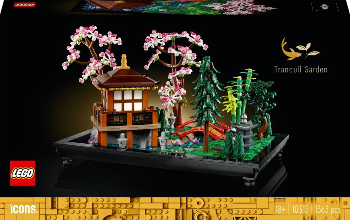 LEGO Icons 10315 - Tranquil Garden i gruppen LEGETØJ, BØRN & BABY / Legetøj / Bygge legesager / Lego hos TP E-commerce Nordic AB (C33466)