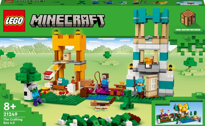 LEGO Minecraft 21249 - The Crafting Box 4.0 i gruppen LEGETØJ, BØRN & BABY / Legetøj / Bygge legesager / Lego hos TP E-commerce Nordic AB (C33470)