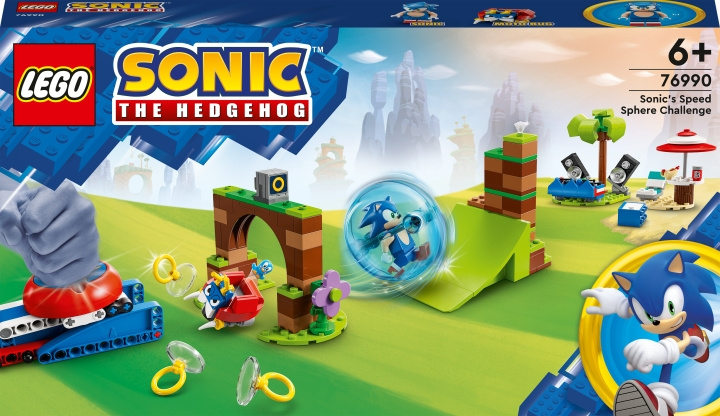 LEGO Sonic the Hedgehog 76990 - Sonic\'s Speed Sphere Challenge i gruppen LEGETØJ, BØRN & BABY / Legetøj / Bygge legesager / Lego hos TP E-commerce Nordic AB (C33474)
