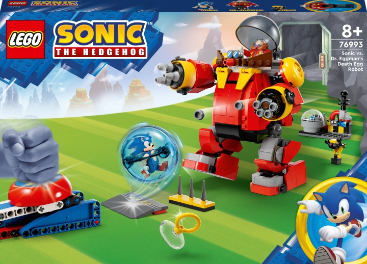 LEGO Sonic the Hedgehog 76993 - Sonic vs. Dr. Eggman\'s Death Egg Robot i gruppen LEGETØJ, BØRN & BABY / Legetøj / Bygge legesager / Lego hos TP E-commerce Nordic AB (C33477)