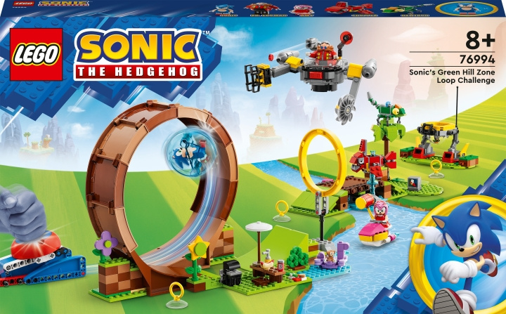 LEGO Sonic the Hedgehog 76994 - Sonic\'s Green Hill Zone Loop Challenge i gruppen LEGETØJ, BØRN & BABY / Legetøj / Bygge legesager / Lego hos TP E-commerce Nordic AB (C33478)