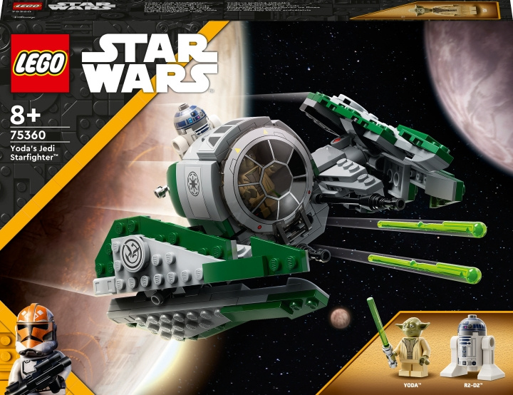 LEGO Star Wars 75360 - Yodan Jedi Starfighter™ i gruppen LEGETØJ, BØRN & BABY / Legetøj / Bygge legesager / Lego hos TP E-commerce Nordic AB (C33480)