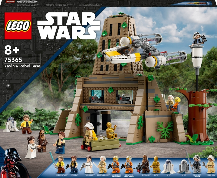 LEGO Star Wars 75365 - Yavin 4 Rebel Base i gruppen LEGETØJ, BØRN & BABY / Legetøj / Bygge legesager / Lego hos TP E-commerce Nordic AB (C33482)