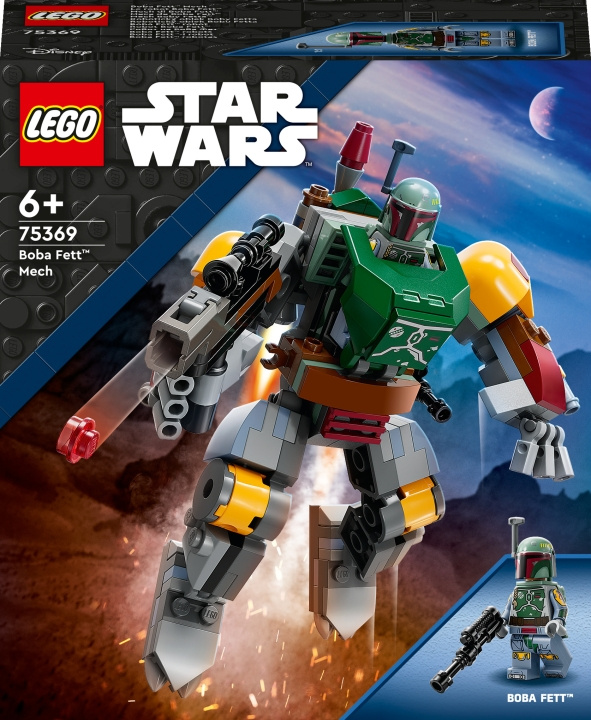 LEGO Star Wars 75369 - Boba Fett™ Mech i gruppen LEGETØJ, BØRN & BABY / Legetøj / Bygge legesager / Lego hos TP E-commerce Nordic AB (C33484)