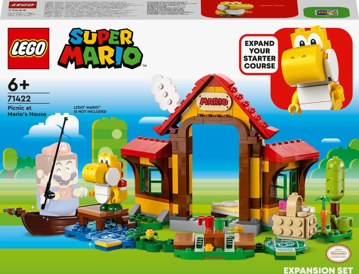 LEGO Super Mario 71422 - Picnic at Mario\'s House Expansion Set i gruppen LEGETØJ, BØRN & BABY / Legetøj / Bygge legesager / Lego hos TP E-commerce Nordic AB (C33494)