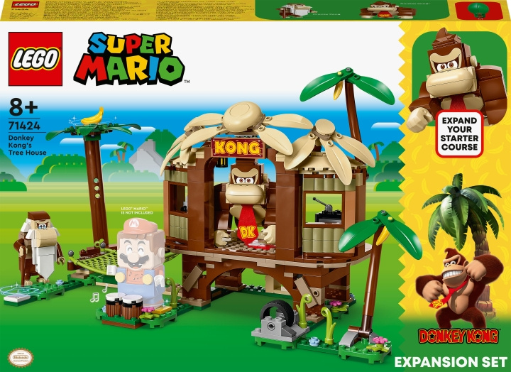 LEGO Super Mario 71424 - Donkey Kong\'s Tree House Expansion Set i gruppen LEGETØJ, BØRN & BABY / Legetøj / Bygge legesager / Lego hos TP E-commerce Nordic AB (C33496)